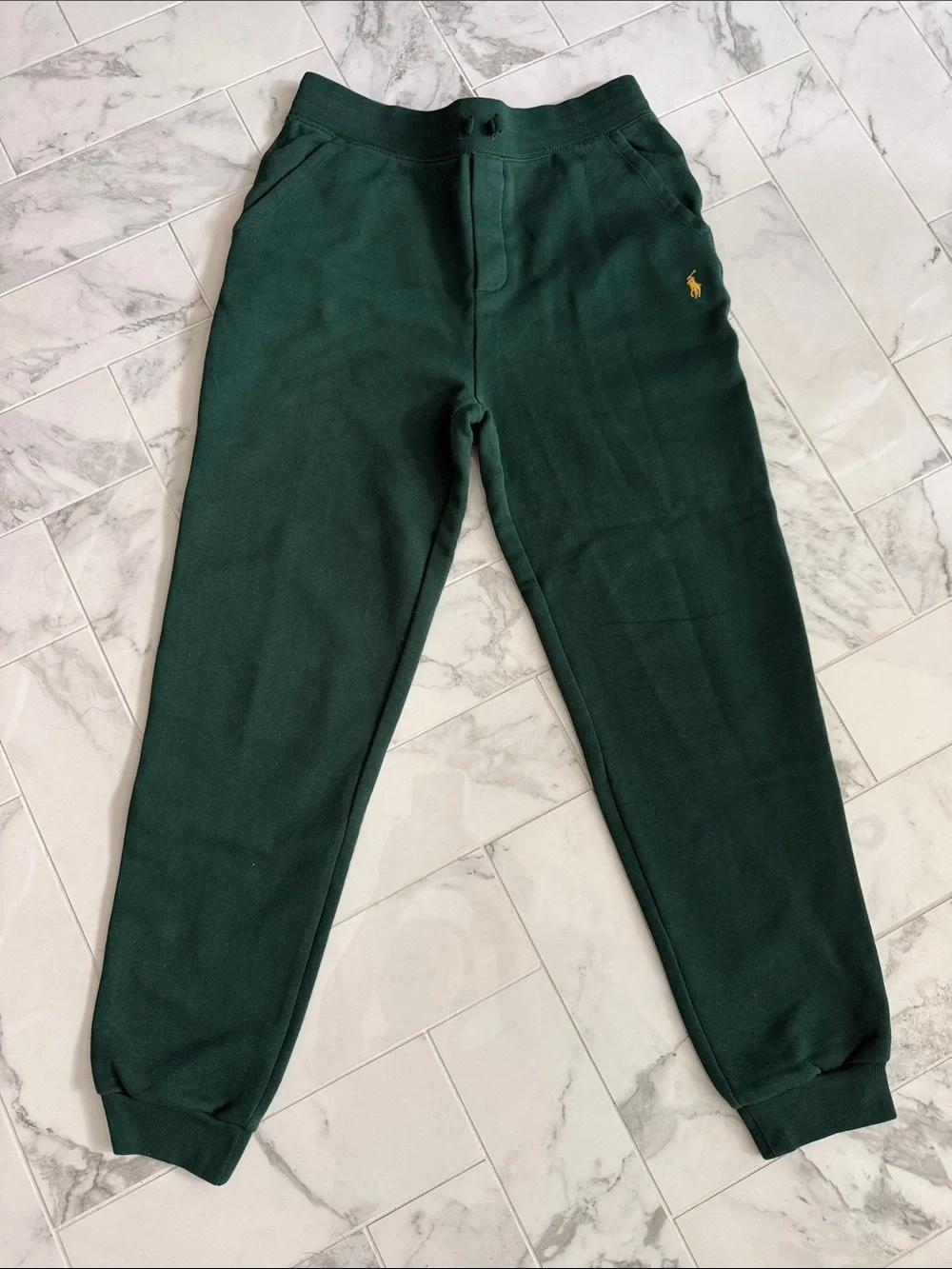 Polo by Ralph Lauren Kids Forest Green Jogger Sweatpants. Pristine conditions.